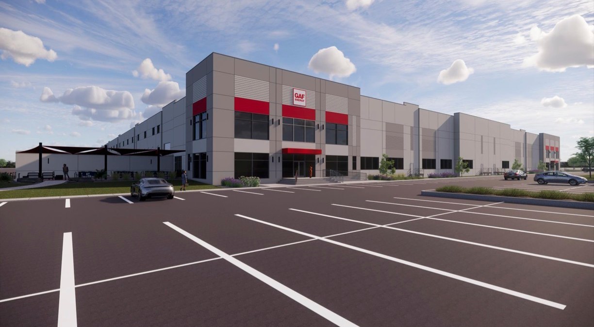 GAF Energy Announces Second Timberline Solar™ Manufacturing Facility in